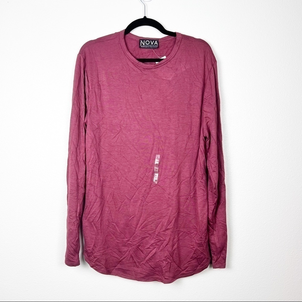 BUCKLE nova industries long sleeve tee‎ M NWT